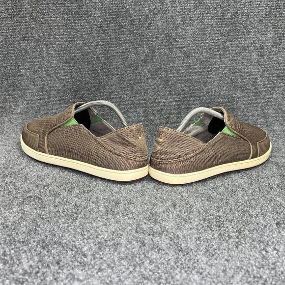 OluKai Nohea Mesh Shoes Men\'s Size 12 Brown Convertible‎ Slip On Comfort Loafers main image 7